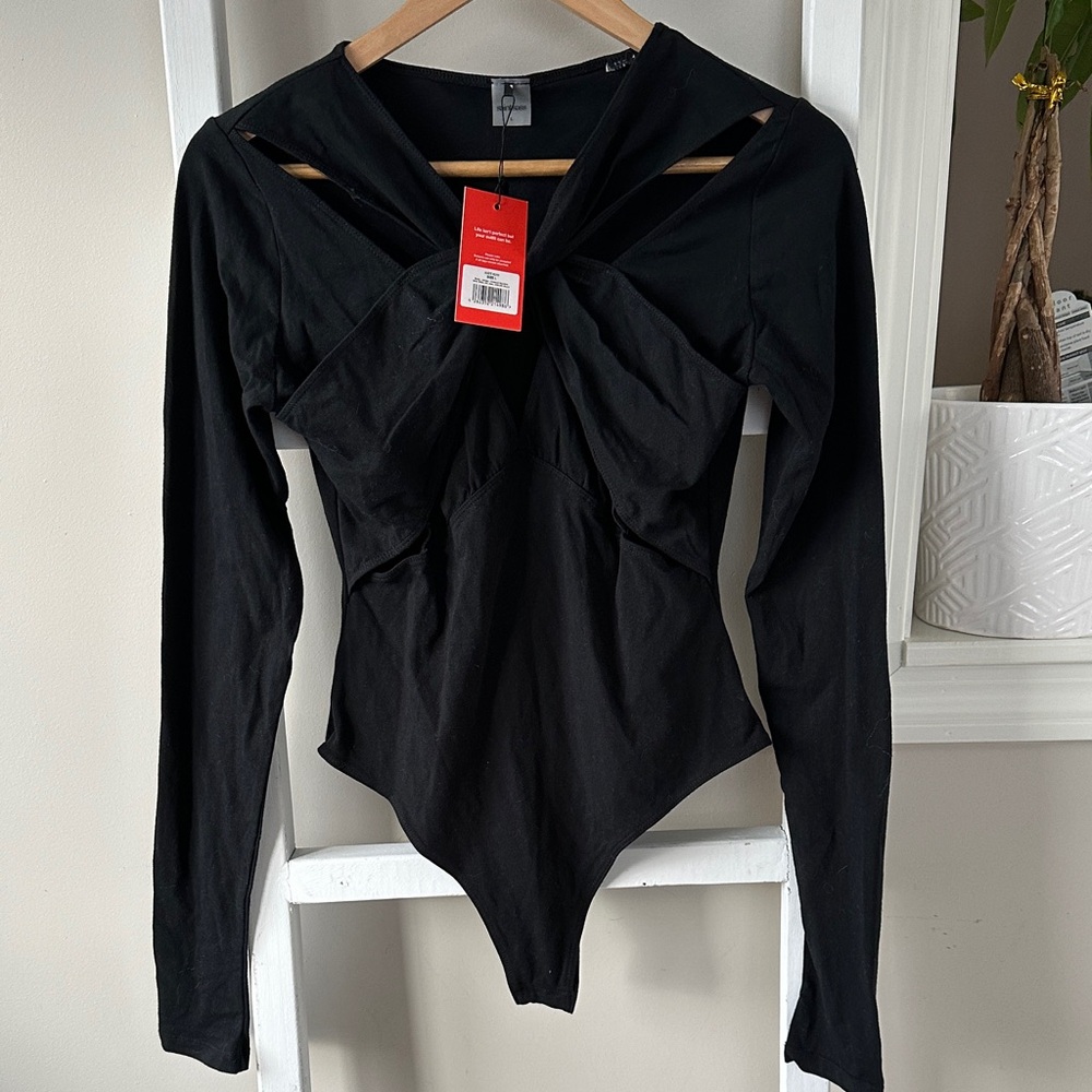 Saint Sass Gia Crossed Body Bodysuit - New with Tags
